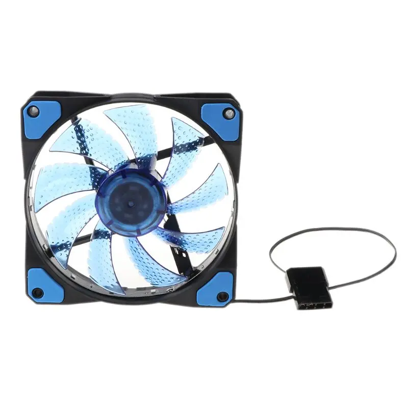 

3Pin/4Pin 120mm PWM PC Computer Case CPU Cooler Cooling Fan with LED Light NEW Drop shipping