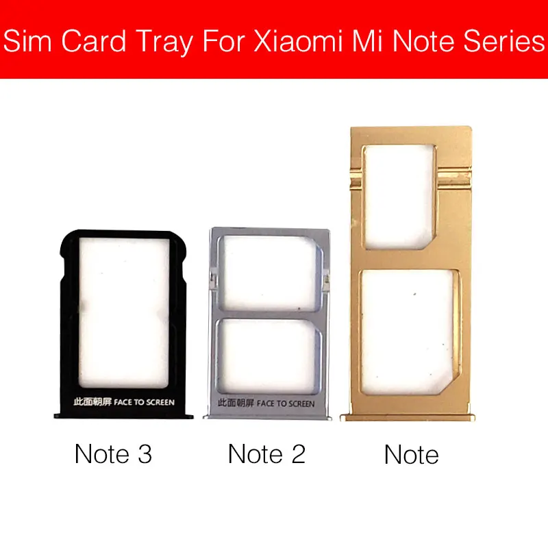 Держатель лотка с двумя Sim картами для Xiaomi Redmi Mi Note 2 3 (2015) устройство чтения Micro SD