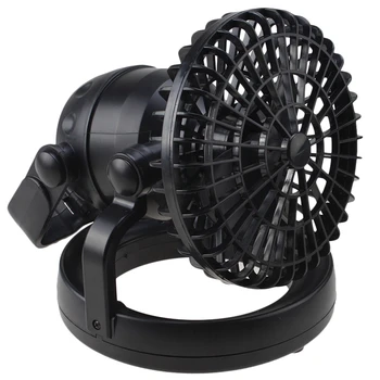 

Tent Fan Light Led Camping Hiking Portable 2In1 Ceiling Lamp With Fan #8