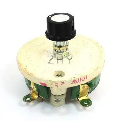 

Wirewound Ceramic Potentiometer Adjustable Rheostat Resistor 100W 5ohm