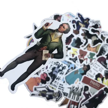 

10/50PCS Hamilton Sticker Music Retro Band Graffiti Stickers To DIY Guitar Motorcycle Luggage Horror Series Sticker Sticker
