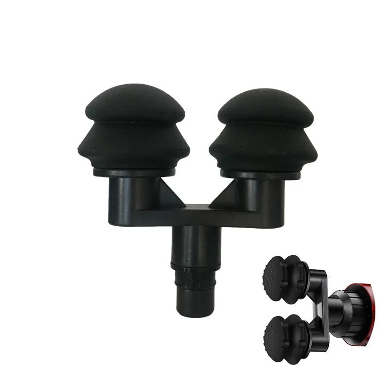 Massage gun head Universal Fascia Gun Massage Head Silicone Massage Head Set Body Relaxation Fascia Massager Gun Replacement Accessories