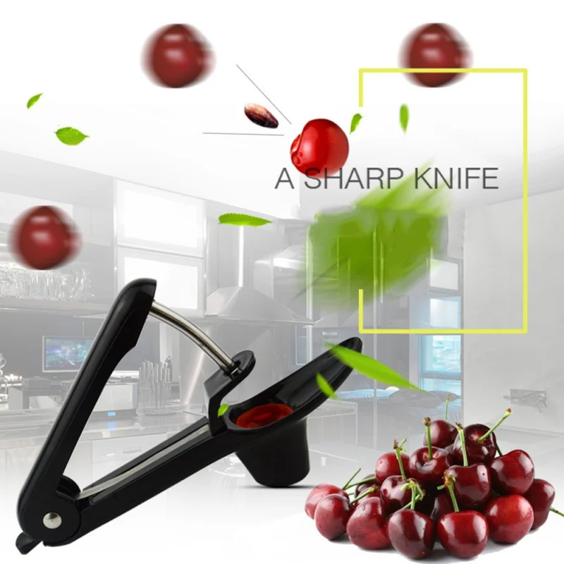 Нержавеющая сталь Cherry Corer уникальная заколка с украшением в виде вишен ядерный инструмент бытовой красный Jujube Corer кухонный инструмент для удаления питтера аксессуары