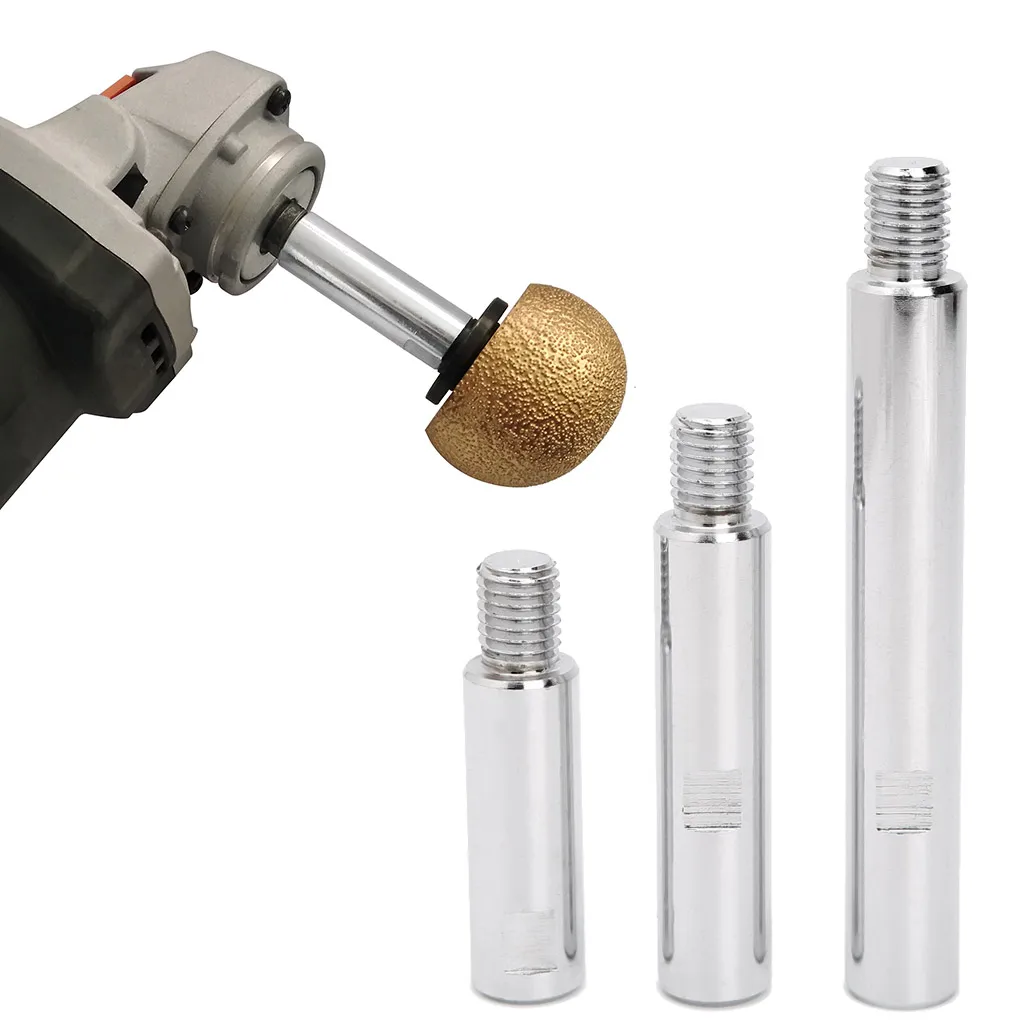Stainless Steel M14 Rotary Polisher Extension Shaft for Car Care Polishing Accessories Tools Auto Detailing rotary polisher extension shaft