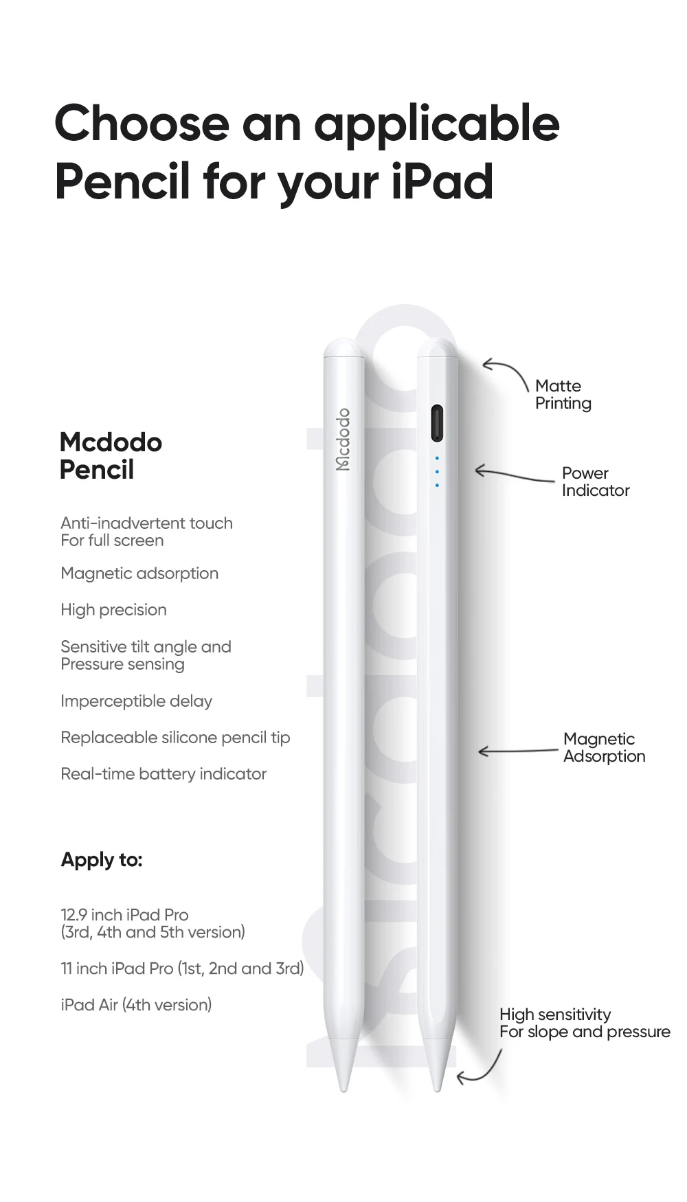 Mcdodo PN-8920 Stylus Pen description image