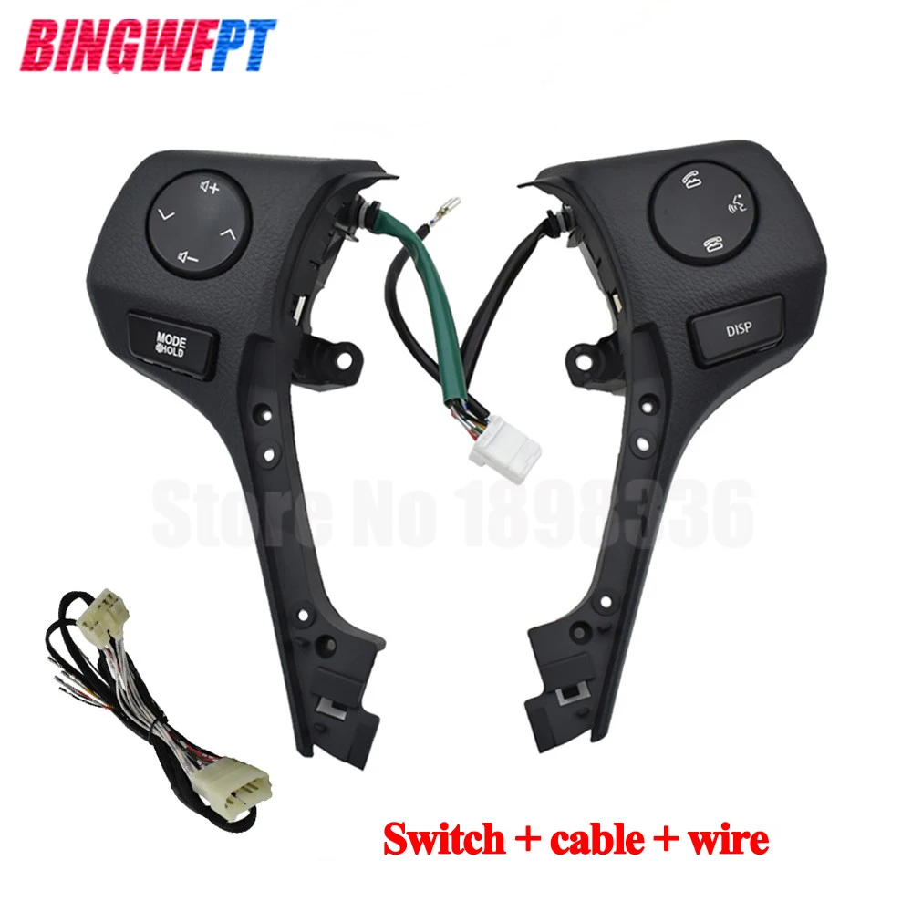 Кнопки управления звуком на рулевое колесо с Bluetooth для TOYOTA Corolla RAV4 84250 02560 2014