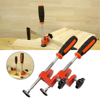 

Rail Edge Clamps Woodworking Easy installation Hand tools 2 pcs Single Screw