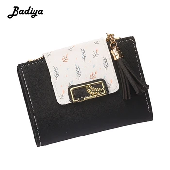 

Fashion Women Wallet Mini Cute Short Bifold Coin Pocket Personlity Tassel Zipper Clutch Bag Credit Card Holder 2020 New Wallet
