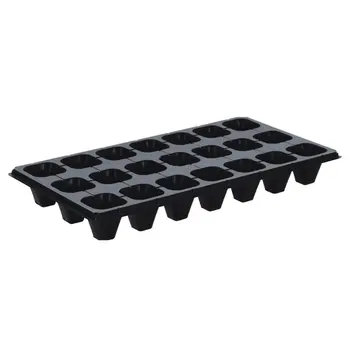 

Black High Quality Plastic Seedling Tray Vegetable Flower Nursery Special Thickening Anti-Oxidation Durable