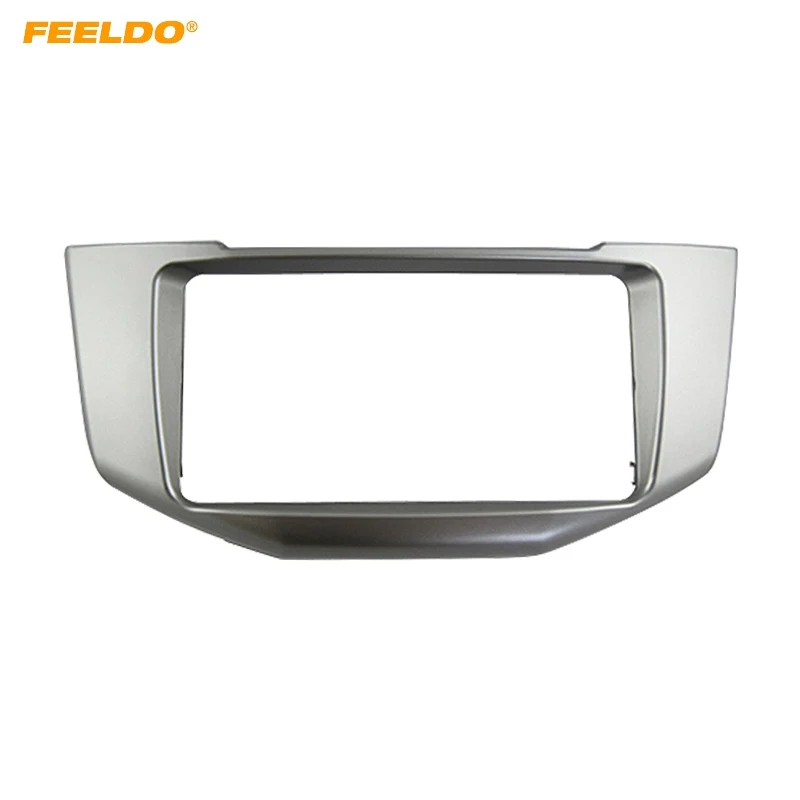 FEELDO 2Din Автомобильная рамка для приборной доски для Lexus RX-300/330/350/400 h toyota harrier CD/DVD стерео панель Адаптер арматура рамка
