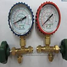 Горячая Распродажа метрические одинарные ключи под столом клапан Модель HS-488AL низкого давления 1-way манометр