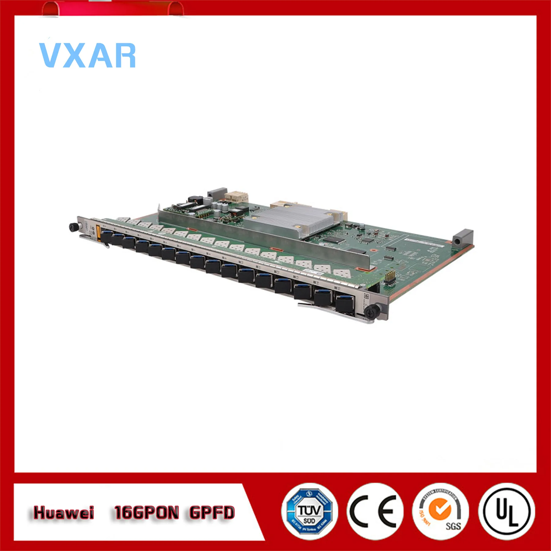 HUA WEI EPFD 16 порты EPON плата с 16 шт EPON PX20+ SFP модуль