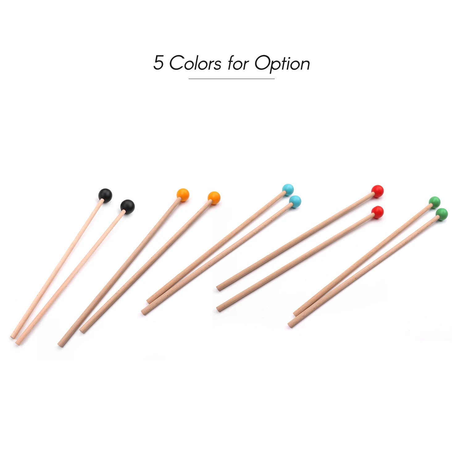 1 Pair Professional Xylophone Marimba Mallet Drumsticks Percussion Parts Length 365mm Percussion accessories drum sticks drum percussion accessories drum accessories