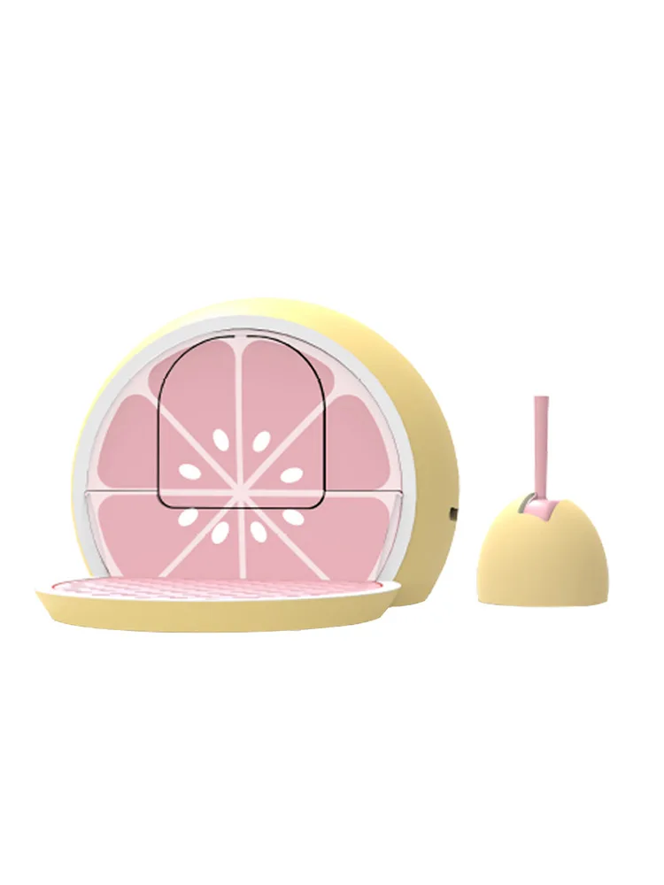 

Pet Large Lime Grapefruit Fully Closed Litter Box Cat Toilet Training Kit Anti-spatter Scoop Free Litter Box Bedpans
