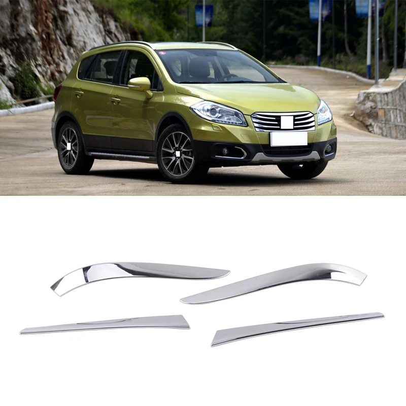 CAPQX для Suzuki SX4 s-cross Second GE 2014-18ABS хромированный задний фонарь стоп-светильник