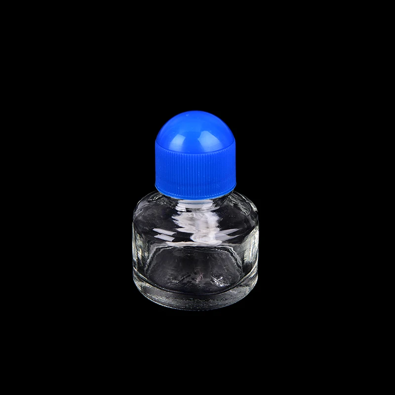 New Durable Alcohol Burner Burning Lamp Clear Glass Lab Equipment Heating 25ml