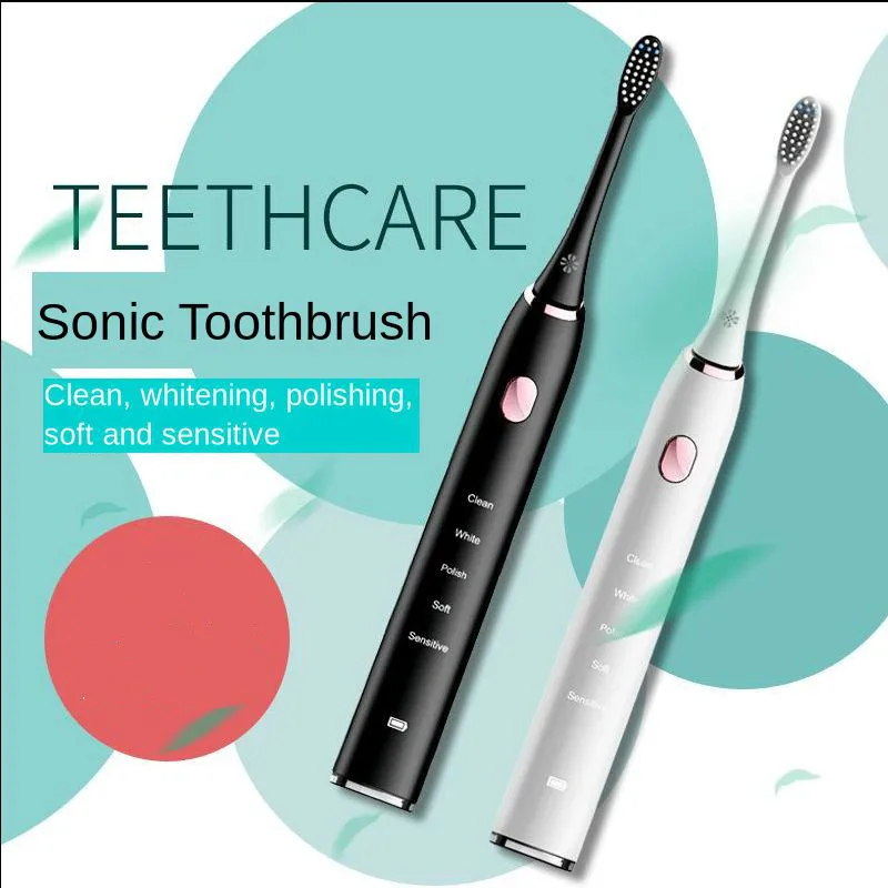 

Sonic Electric Toothbrush Tooth brushRechargeable Upgraded Waterproof Ultrasonic automatic for