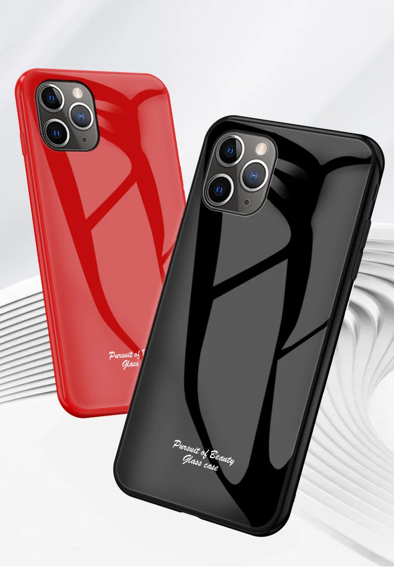 Macaron стеклянный чехол для Apple iphone 11 Pro Max, Модный милый Противоударный задняя крышка для iphone 11 Pro Max, задняя крышка для телефона