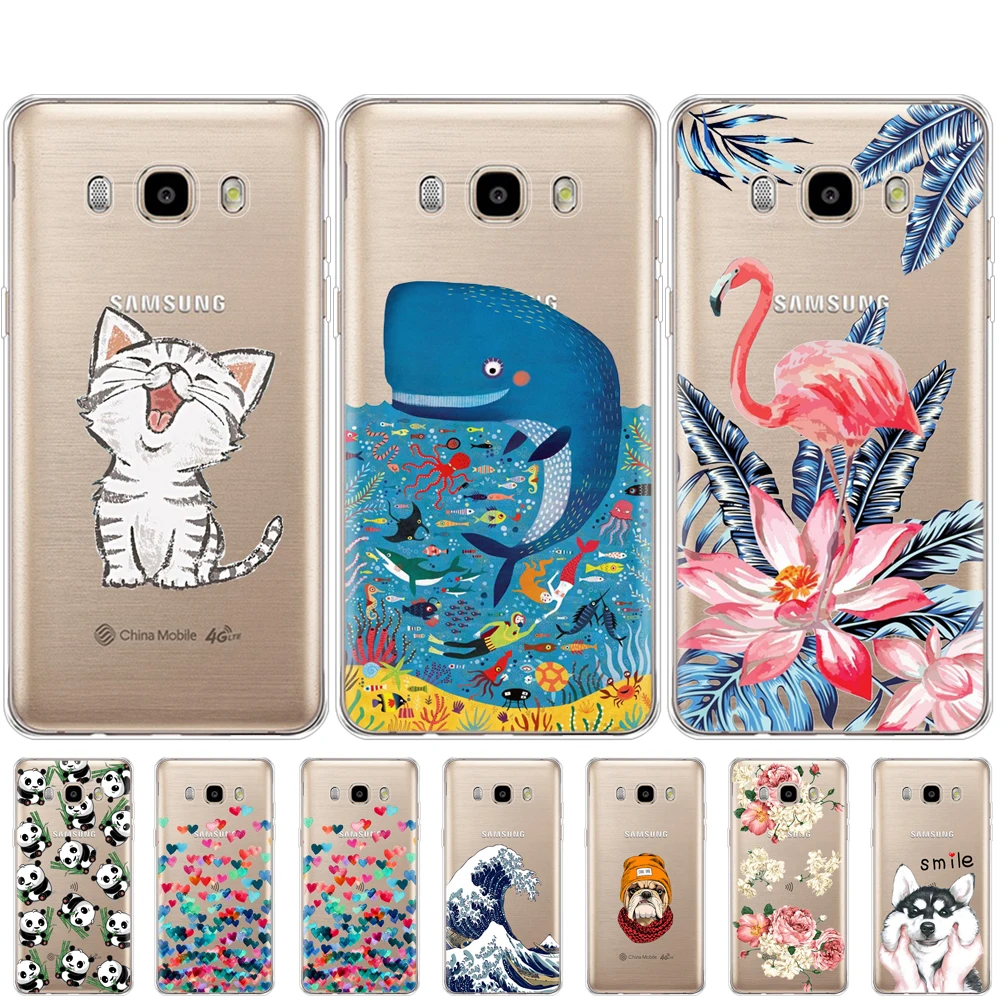 Soft Phone Shell Case For Samsung Galaxy J5 2016 Case J510 J510f Soft