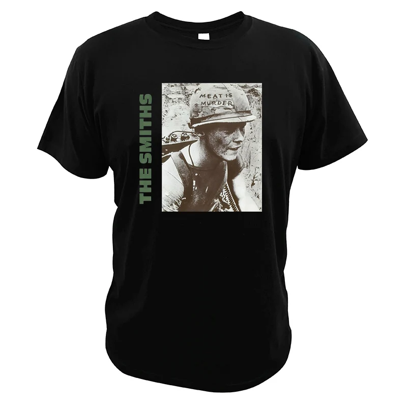 Meat Is Murder футболка The Smiths альбом английская рок группа 100% хлопок дышащая мягкая