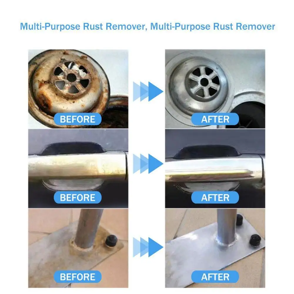 Многофункциональный мощный металлический очиститель для удаления ржавчины универсальный чистый спрей для обслуживания автомобиля поверхность для удаления ржавчины полировальный концентратор