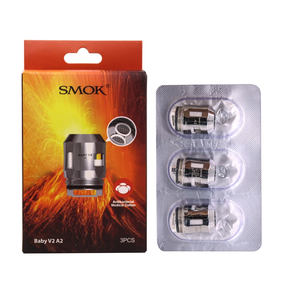 Электронных сигарет SMOK TFV8 Детские V2 S1 S2 A1 A2 головка катушки сопротивления ядро для V8 Детские V2 распылитель форсунки палка V9 max испаритель электронная сигарета