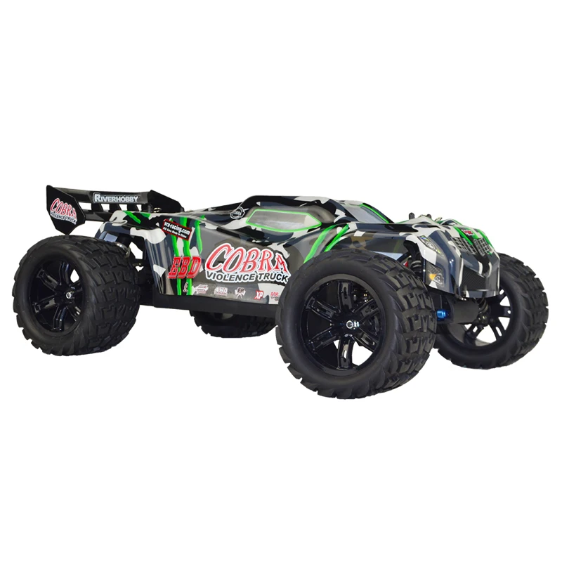 Электрический бесщеточный Радиоуправляемый грузовик VRX Racing RH818P Cobra 1/8 RTR w/ 80A ESC/3660