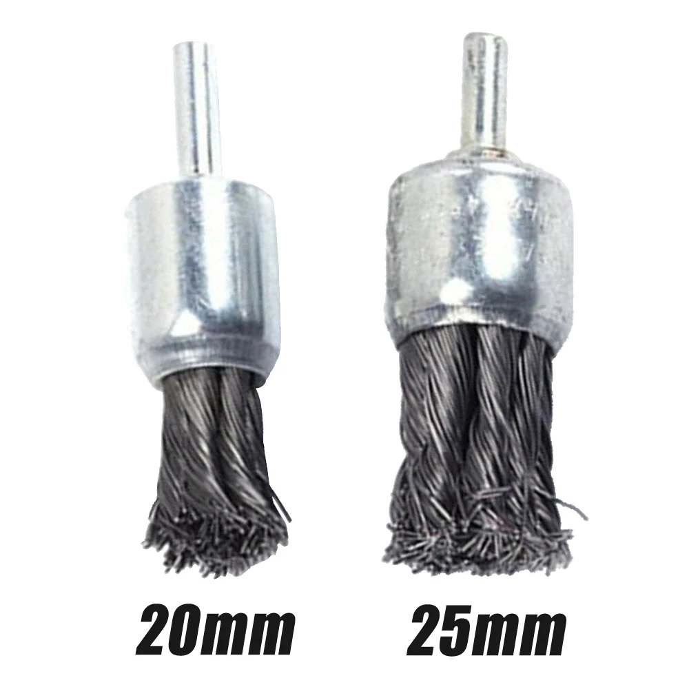 1 стальная Концевая щетка инструменты для удаления ржавчины и краски