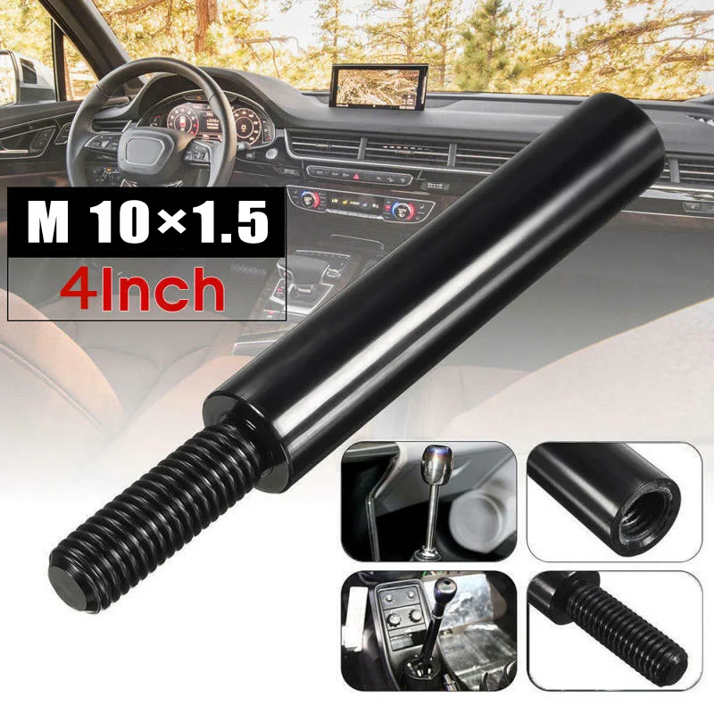 

Car 4" M10*1.5 Shift Knob Extension For Honda Manual Gear Shifter Lever Extended aluminum alloy