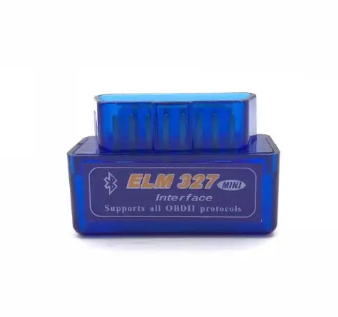 Универсальный OBD2 EML327 V1.5 Диагностический инструмент автомобильный Мини Bluetooth ELM327 OBDII адаптер Авто диагностический инструмент автомобильный диагностический сканер - Цвет: Синий
