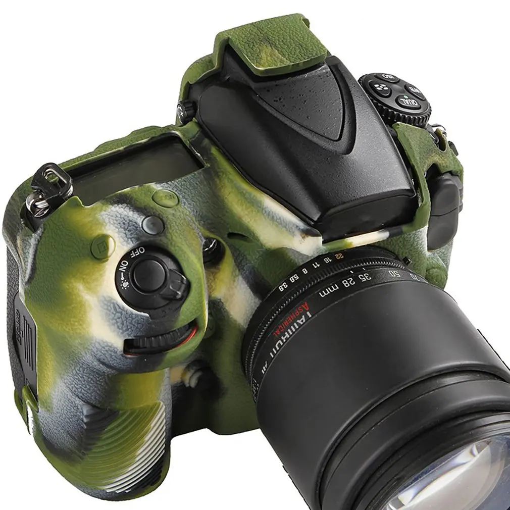 Для Nikon D810 чехол; защитный чехол Профессиональный силиконовый резиновый корпус камеры чехол съемный защитный