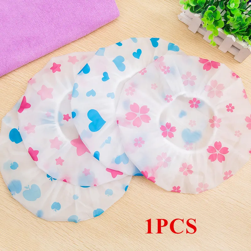 1pc radom color 20 шт одноразовая шляпа для отеля, одноразовая эластичная шапочка для душа, для ванной комнаты, Товары для ванной комнаты, горячая распродажа - Цвет: 1pc radom color