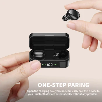 

New Air Max TWS Bluetooth Earbuds True Wireless Earphone HIFI Bass Headphone Active Noise Cancelling Headset PK Air pro 3