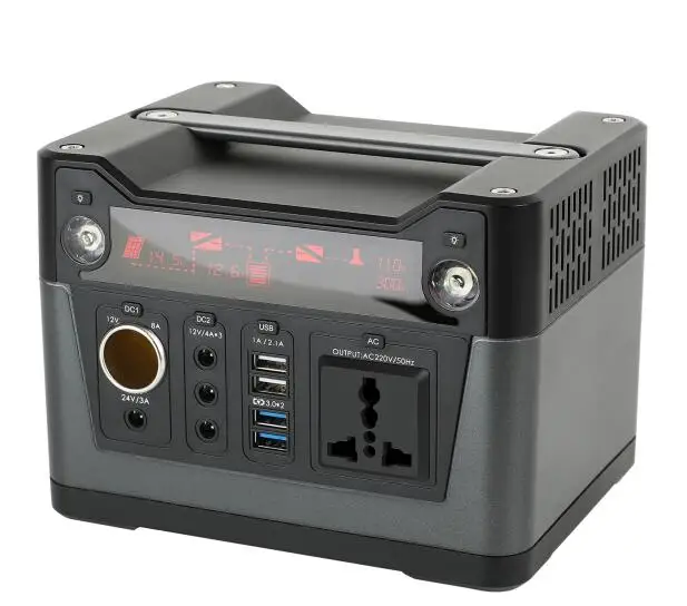 220V AU PLUG Портативная электростанция, солнечный генератор, 300 Вт, инвертор, хранение энергии - Цвет: 220V AU PLUG