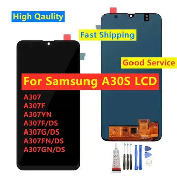 

Tested LCD For Samsung Galaxy A30s A307F A307 A307FN LCD Display Touch Screen Assembly For Samsung Galaxy A30s LCD Replacement