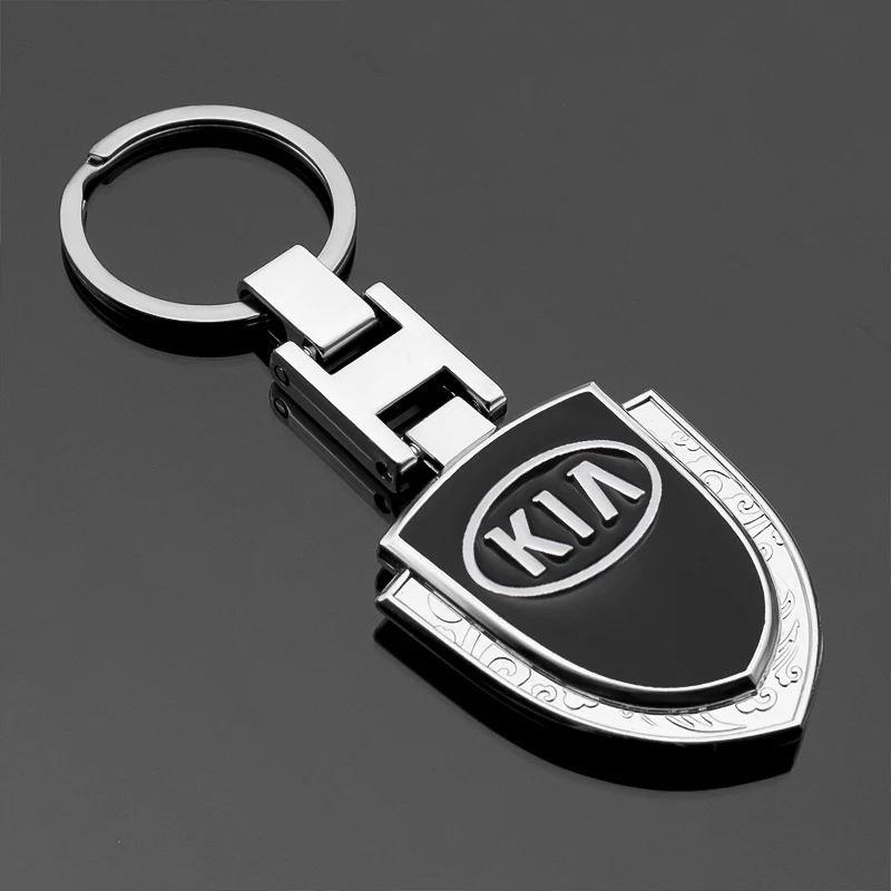 1 шт. брелок для KIA rio ceed sportage sorento k2 k3 k4 k5 k6 soul 3D Автомобильная Металлическая Эмблема