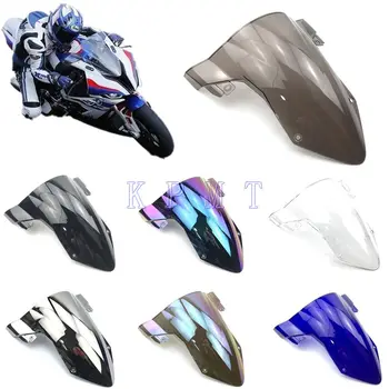 

For BMW S1000 RR S 1000RR S1000RR 2019 2020 Black Motorcycle screen Windshield WindScreen Double Bubble S1000 RR