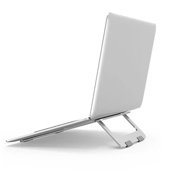 

Metal Laptop Stand Notebook Tablet Stand Cooling Pad Adjustable Height PC Computer for Macbook Pro Air iPad Huawei 7-15.6inch