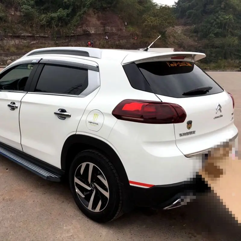Для Citroen C3-XR Спойлер ABS Материал заднего крыла Спойлер для Citroen C3-XR C3-XR спойлер