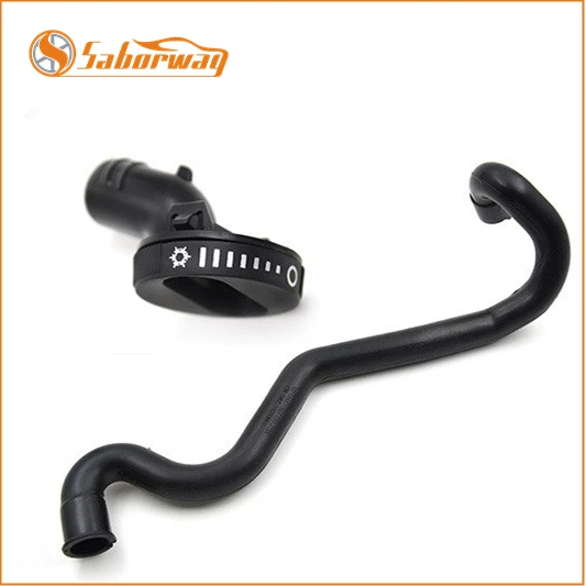 Saborway Dashboard Glove Box Outlet Cooling Valve Hose Kit For Golf 7 MK7 Golf 7.5 RLINE R32 GTI MQB 5E0816355 9B9 silicone hose