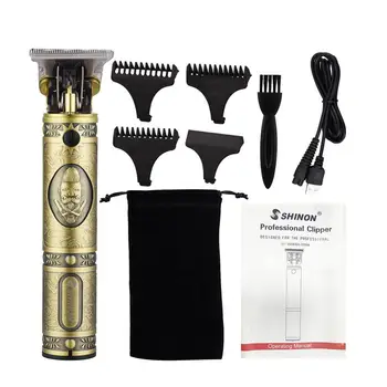 

Cordless T9 Trimmer Electric Hair Cutting Machine Barber Baldheaded Hair Clipper USB Rechargeable Beard Cutter Hair Cut Men