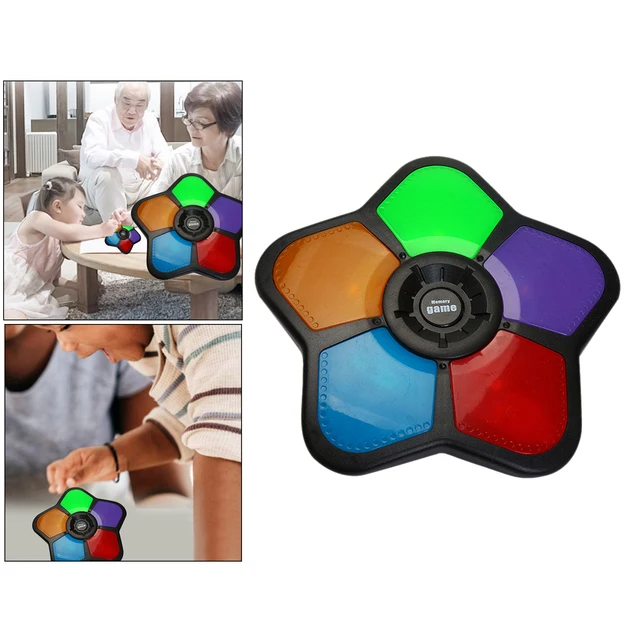 Classic Fun Pocket Memory Maze Game Electronic Repeat Color Memorizing Training Learning Travel Toy 3