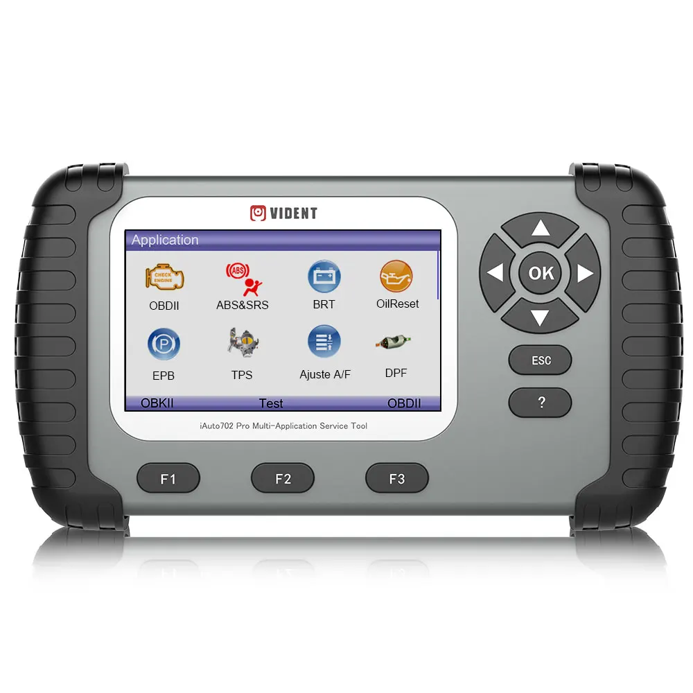 Vident iAuto702 Pro Powerful functions:ABS,SRS Diagnosis,Oil Light Service/Reset,EPB(Electronic Parking Brake)