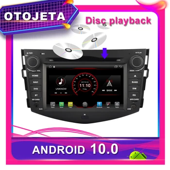 

OTOJETA Car DVD Android 10.0 Car GPS for TOYOTA RAV4 Car Radio Multimedia tape recorder bluetooth navigation