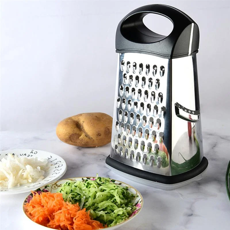 Stainless Steel Grater Vegetable Slicer Tower shaped Potato Cheese