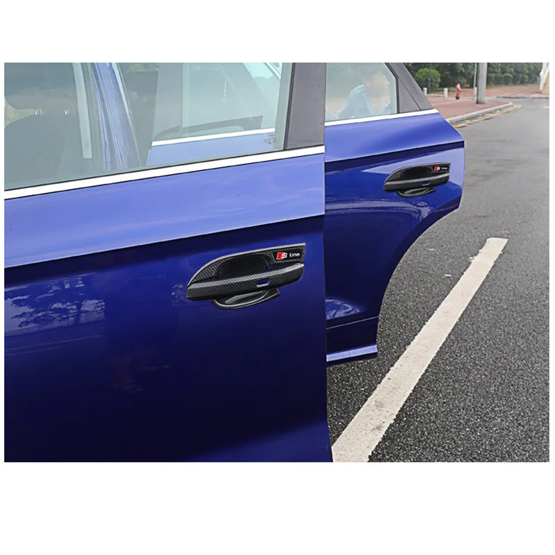 

for18-20 Audi Q5L Door Bowl Handle Decorative Patch Refit Dedicated External Door Handle Interior Door Bowl Car Supplies