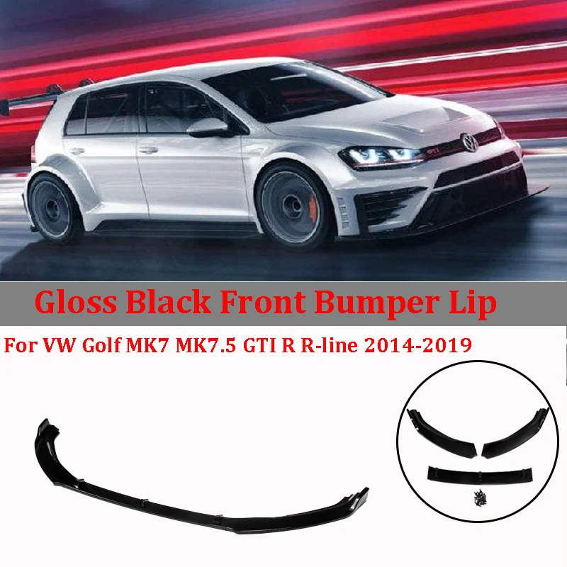 3 шт. передний бампер для Volkswagen Golf MK7 MK7.5 GTI R-line | Автомобили и мотоциклы
