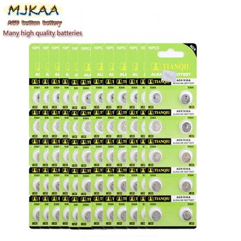

Low price wholesale 200 PCS new 1.55V AG9 button battery LR936 394 SR936SW 194 V394 alkaline battery for watch remote control
