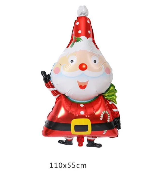 snowman B Набор шаров с Рождеством и зеленые красные рождественские Свадебные шарики, рождественские баннеры, рождественские гирлянды, вечерние рождественские декорации - Цвет: snowman B