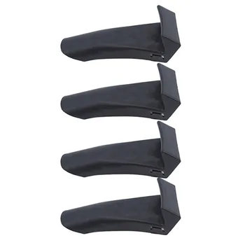 

Black 1 Set (4 pcs) Of Rubber Cover For Tyre Pawl Protection Auto Replacement Accessories Tire Tools
